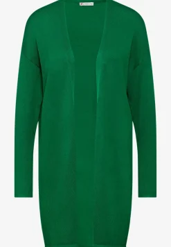 Long cardigan en maille fine