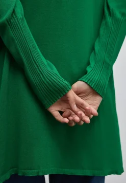 Long cardigan en maille fine