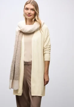 Long cardigan en maille fine
