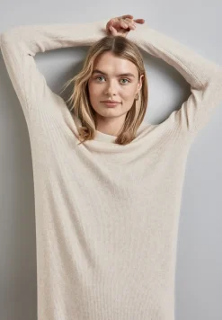 Longue robe en tricot
