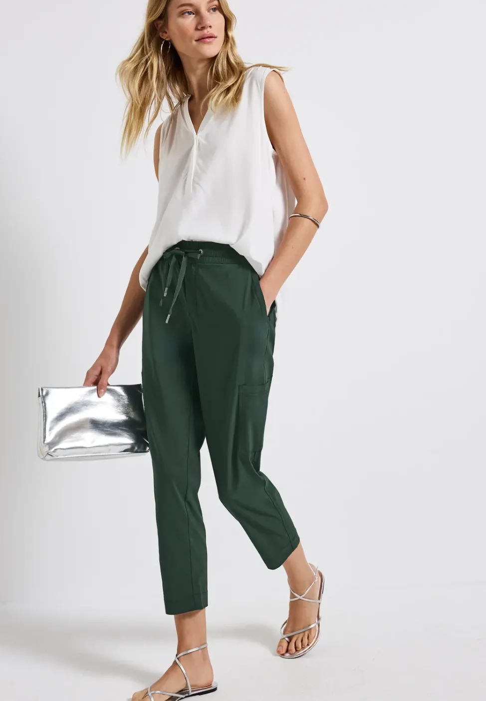 Loose Fit pantalon avec poches