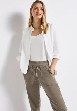 Loose Fit pantalon en velours côtelé
