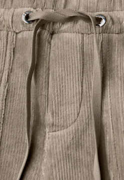 Loose Fit pantalon en velours côtelé
