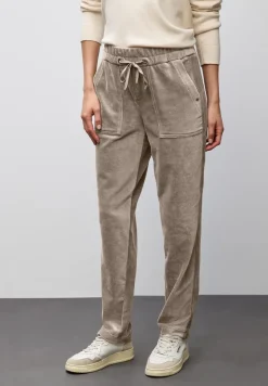 Loose Fit pantalon en velours côtelé