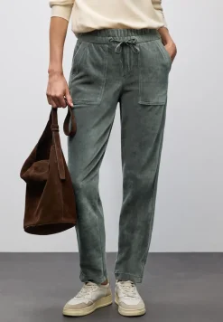 Loose Fit pantalon en velours côtelé