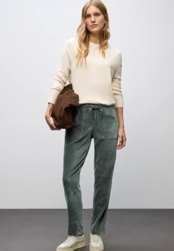 Loose Fit pantalon en velours côtelé