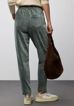 Loose Fit pantalon en velours côtelé