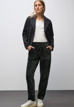 Loose Fit pantalon en velours côtelé