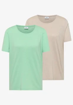 Lot de 2 T-shirts simples à col rond