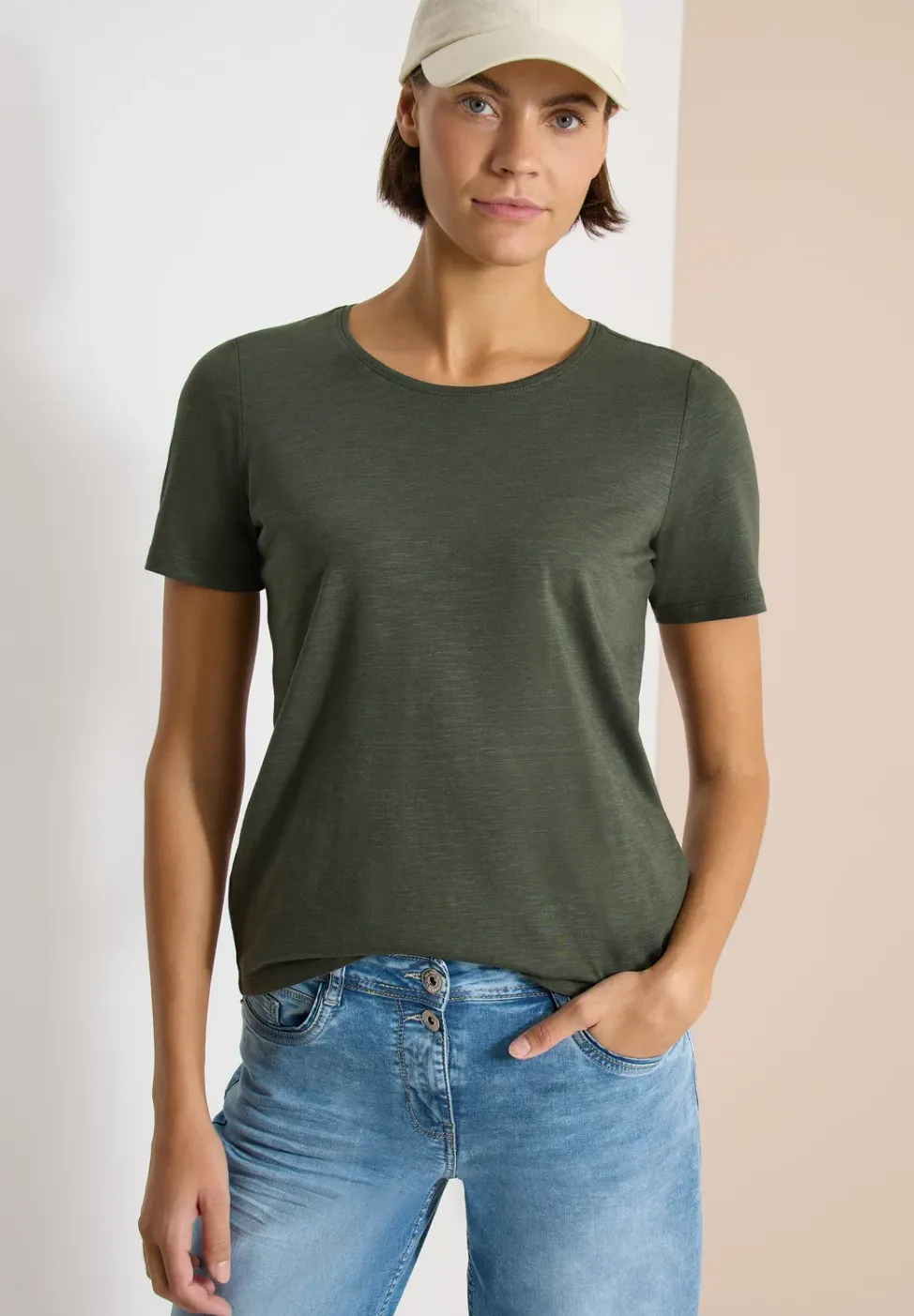 Lot de 2 T-shirts simples à col rond