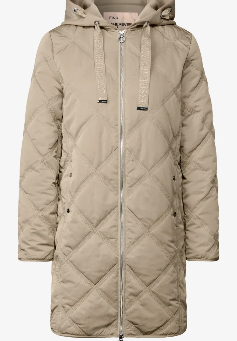 Manteau matelassé avec capuche