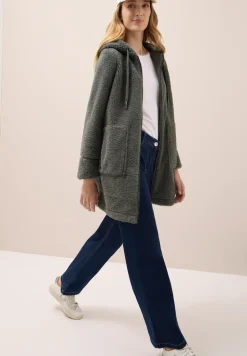 Manteau Teddy avec capuche