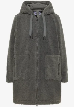 Manteau Teddy avec capuche