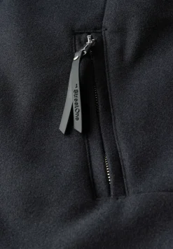 Manteau avec détails en tricot