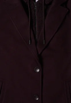 Manteau avec insert teddy