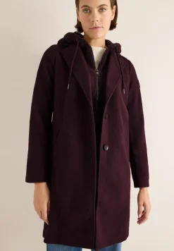 Manteau avec insert teddy