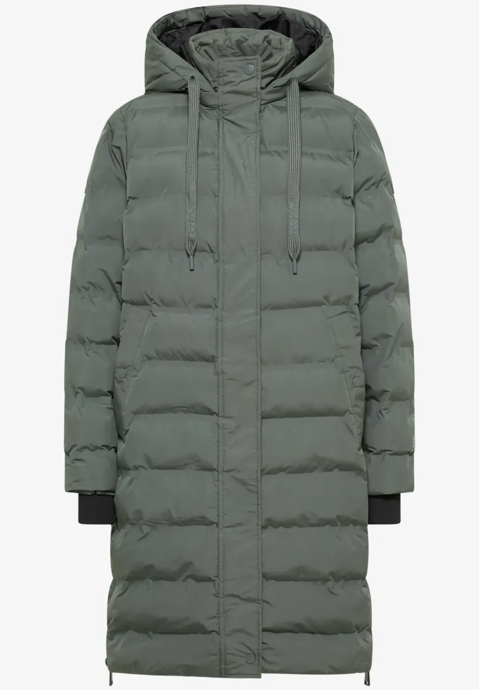 Manteau avec matelassage sans coutures