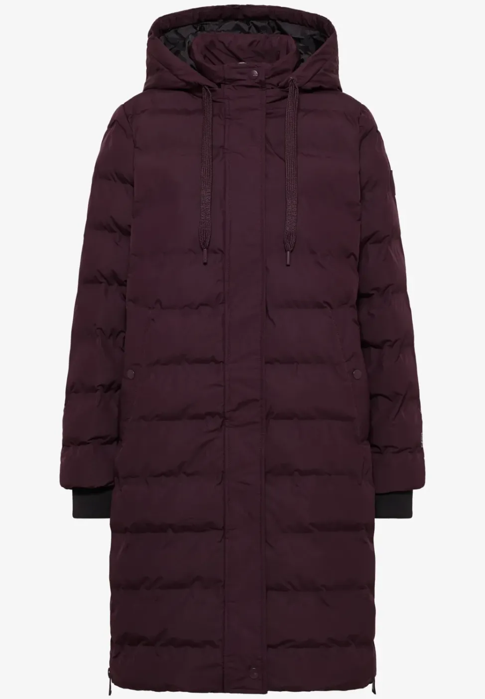 Manteau avec matelassage sans coutures