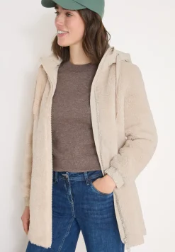 Manteau douillet en peluche