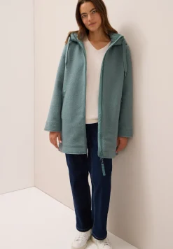 Manteau effet laine