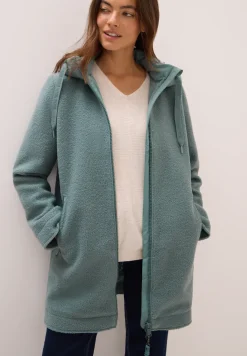 Manteau effet laine