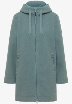 Manteau effet laine