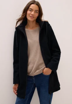 Manteau effet laine