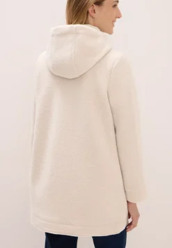 Manteau effet laine