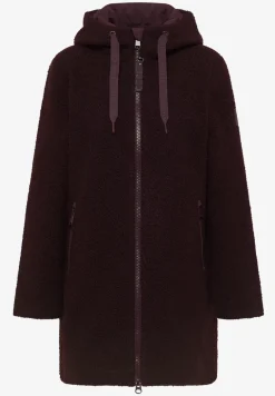 Manteau effet laine