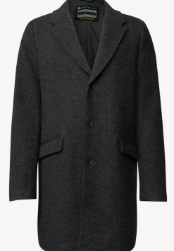 Manteau en optique laine