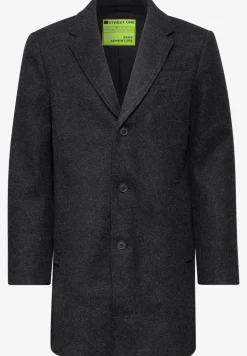 Manteau en optique laine
