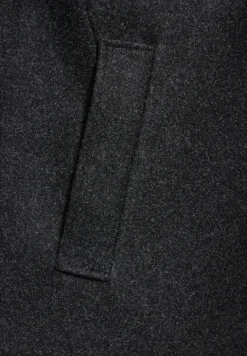 Manteau en optique laine