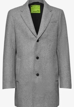 Manteau en optique laine