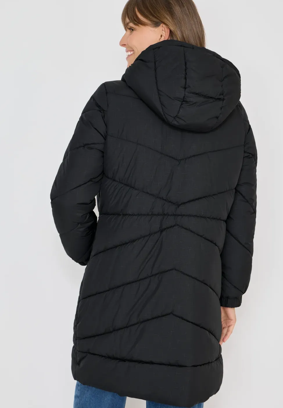 Manteau matelassé avec capuche