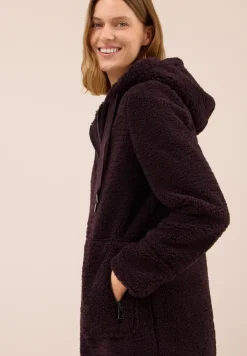 Manteau Teddy avec capuche