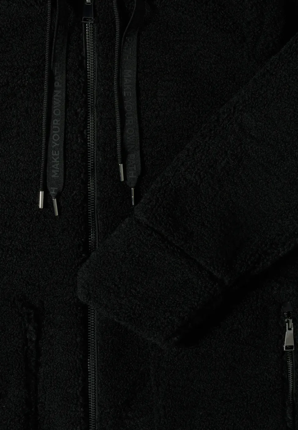 Manteau Teddy avec capuche