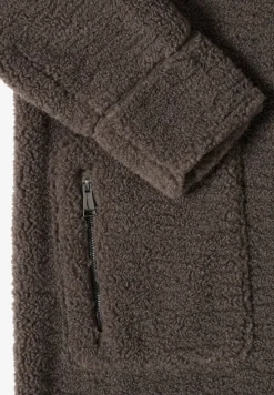 Manteau Teddy avec capuche