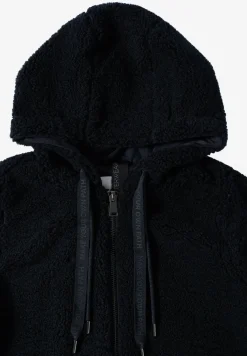 Manteau Teddy avec capuche
