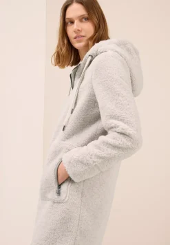 Manteau Teddy avec capuche