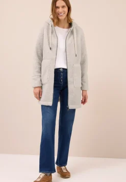 Manteau Teddy avec capuche