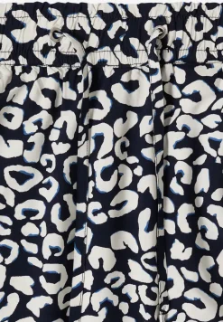 Maxi-jupe avec motif graphique