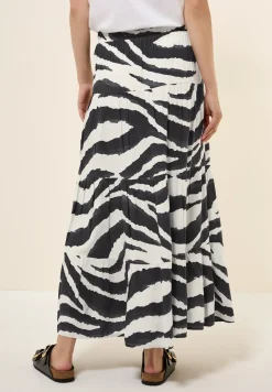 Maxi-jupe à motifs