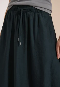 Maxi-jupe structurée avec poches