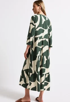 Maxi-robe avec imprimé