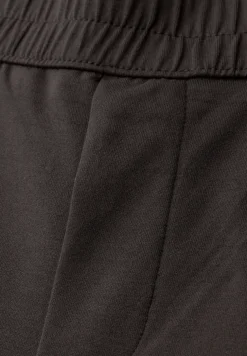 Mid Waist Slim Leg Pantalon Loose Fit