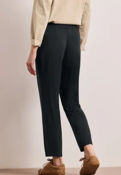 Mid Waist Slim Leg Pantalon Loose Fit