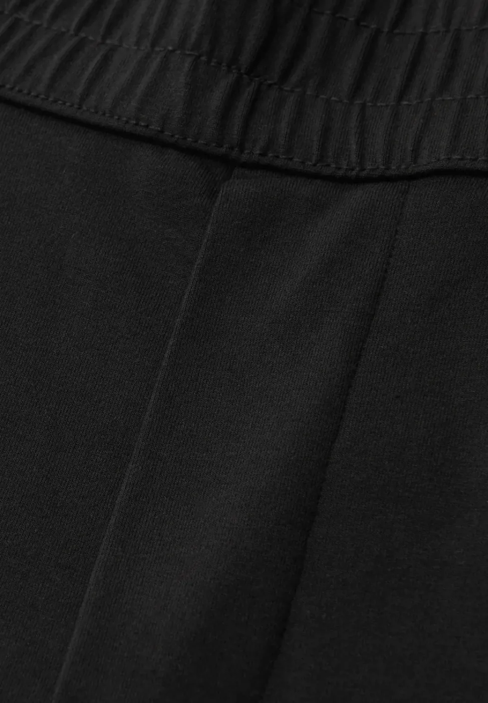 Mid Waist Slim Leg Pantalon Loose Fit