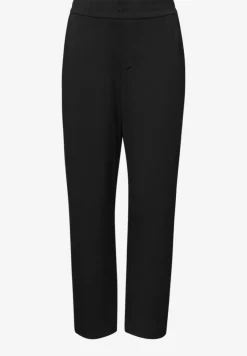 Mid Waist Slim Leg Pantalon Loose Fit