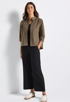 Mini-chemise en velours côtelé