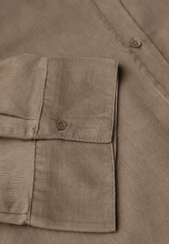 Mini-chemise en velours côtelé